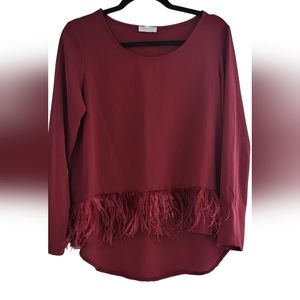 Femme Fatale - Size S/M Feather Shirt